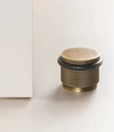 Butoir de Porte en Laiton Finition Bronze 3cm