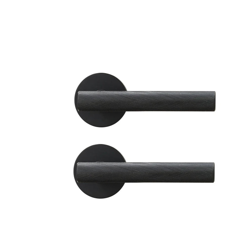 Poignée de porte noire mate en laiton – finition et entretien