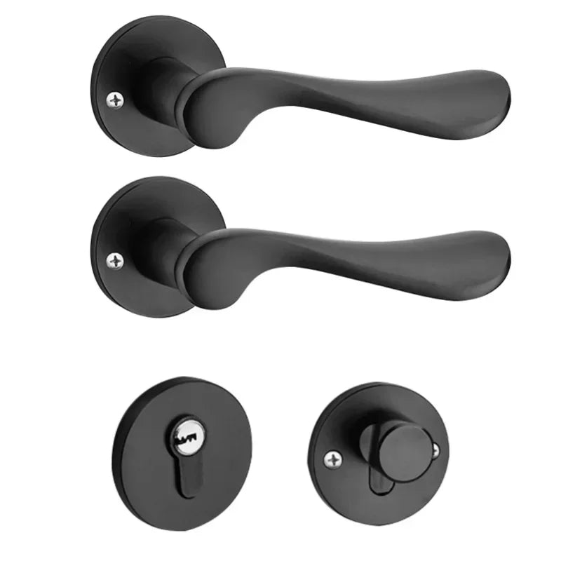 Poignée de porte noire sur rosace – ce que le prix change