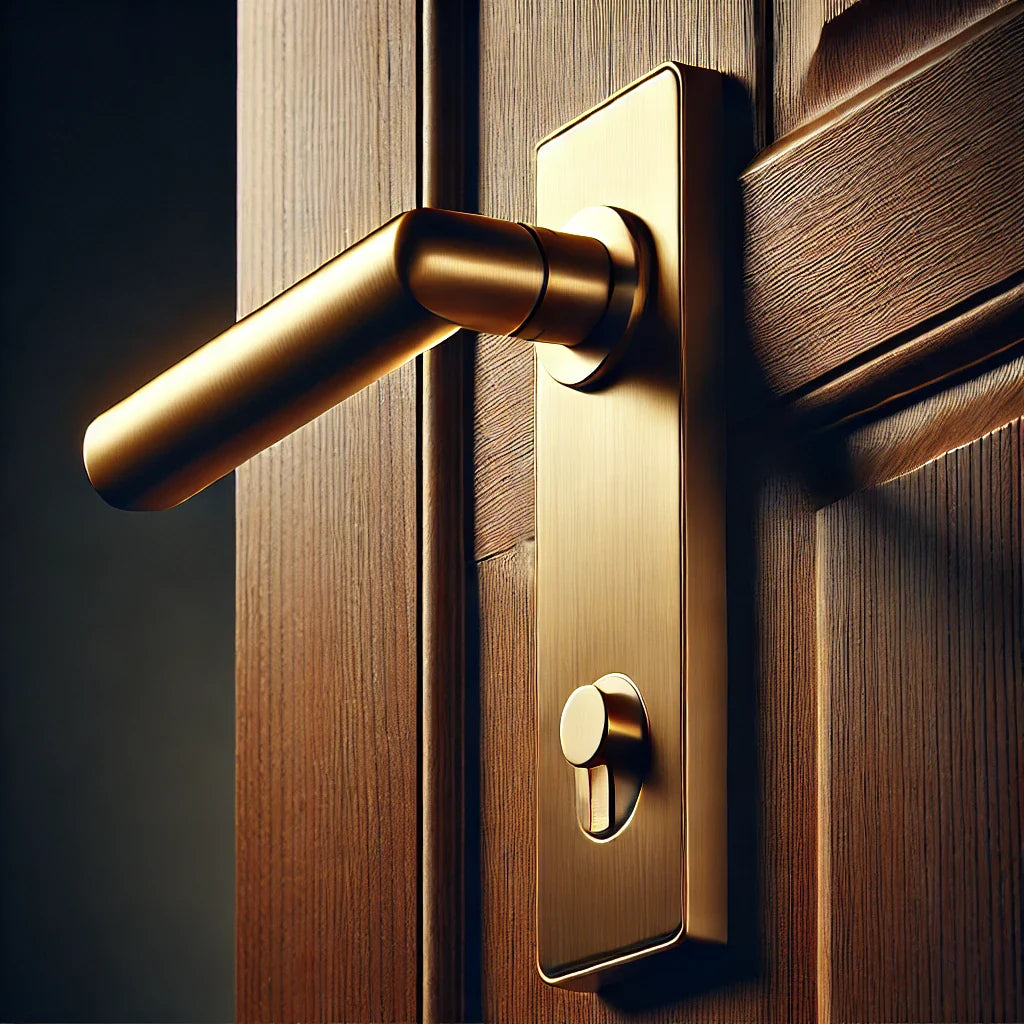 POIGNÉE DE PORTE EN LAITON