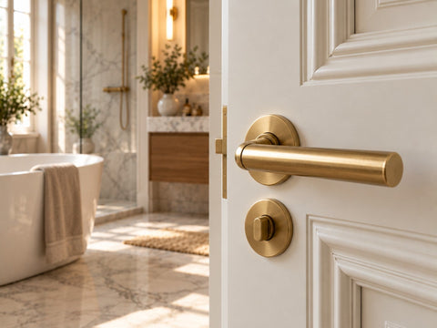 POIGNÉE DE PORTE POUR SALLE DE BAIN