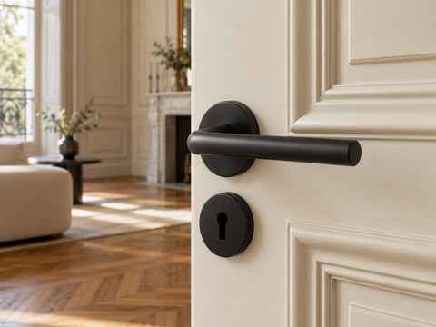Poignée de Porte sur Rosace