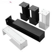 Poignée Cuvette Rectangulaire pour Porte Coulissante, Aluminium, 3 Longueurs, vue 7