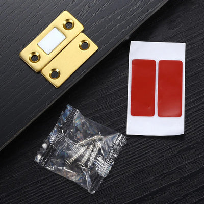Aimant de Porte pour Meuble, Finition Or Brillant