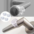 Butée de Porte pour Poignée en Silicone Transparent