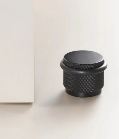 Butoir de Porte en Laiton Noir pour Meuble 3cm