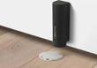 Butée de Porte Magnétique Noire pour Porte Intérieure, Boîtier 75 mm