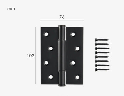 Charnière de Meuble Rectangulaire en Laiton pour Porte Intérieure