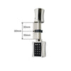 Serrure connectée compacte 30/30 mm – Bluetooth, clavier et badges RFID