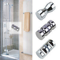 Poignée de Tirage Double Face en Inox pour Porte de Douche, Ø 30 mm, vue 2