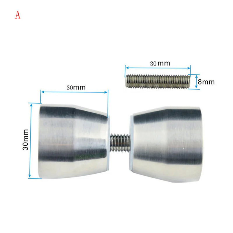 Poignée de Tirage Double Face en Inox pour Porte de Douche, Ø 30 mm, vue 4