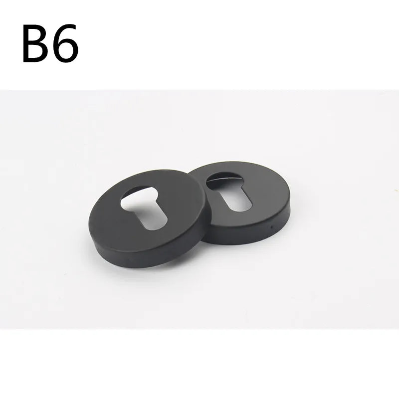 Rosace de Cylindre Européen en Inox, Lot de 2, Carrée, Ronde ou Ovale, vue 10