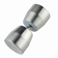 Poignée de Tirage Double Face en Inox pour Porte de Douche, Ø 30 mm