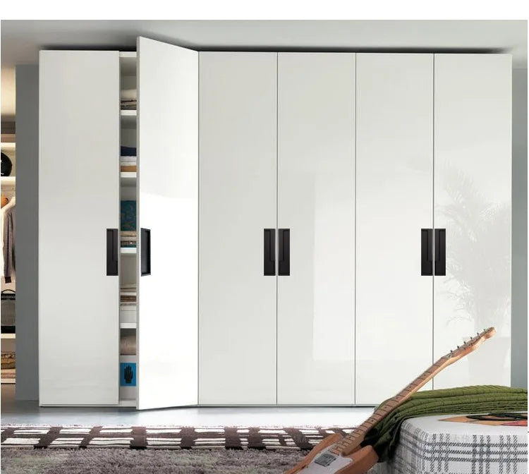 Poignée Cuvette Encastrée en Aluminium Gris pour Porte Coulissante et Tiroir, vue 7