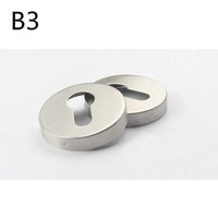 Rosace de Cylindre Européen en Inox, Lot de 2, Carrée, Ronde ou Ovale, vue 9