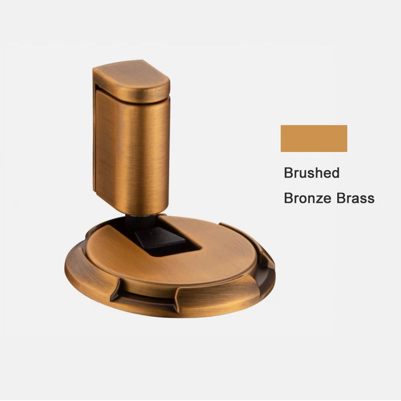 Butée de Porte au Sol Autocollante, Sans Perçage, Base 62 mm, 7 Finitions, vue 8