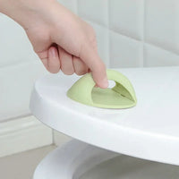 Poignée de Meuble Adhésive Ronde Vert Menthe, Sans Perçage, 6,5 cm, vue 3