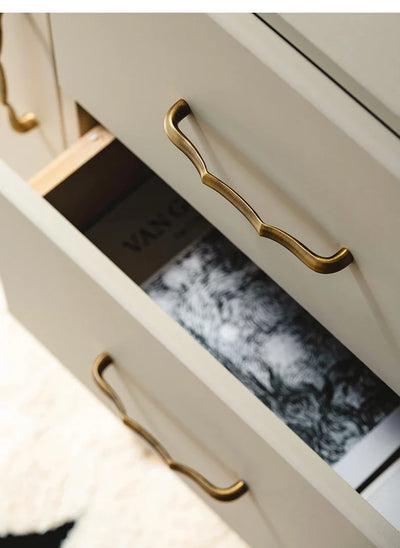 Univers des Poignées Poignée d'Armoire en Laiton Rétro