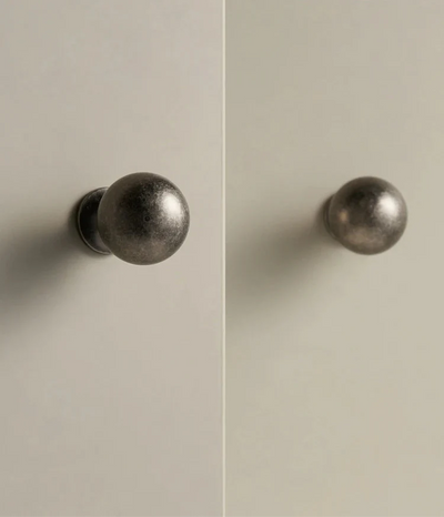 Poignée de Meuble Univers des Poignées, Style Antique Gris Béton