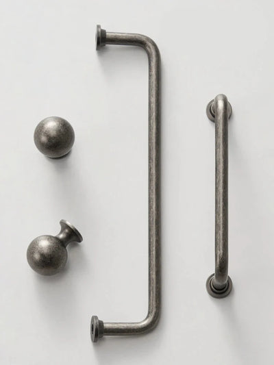 Poignée de Meuble Univers des Poignées, Style Antique Gris Béton