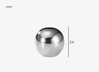 Poignée de Meuble Classique en Laiton Chromé, Bouton Boule ou Barre, vue 3