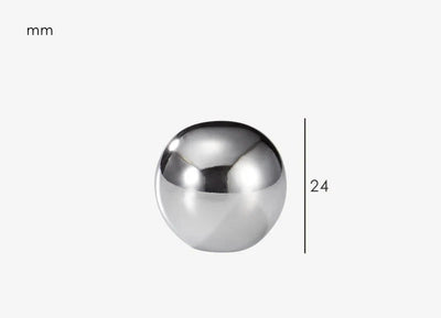 Poignée de Meuble Classique en Laiton Finition Chrome