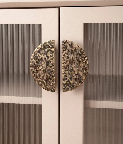 Univers des Poignées Poignée de Meuble Demi-lune Laiton Bronze