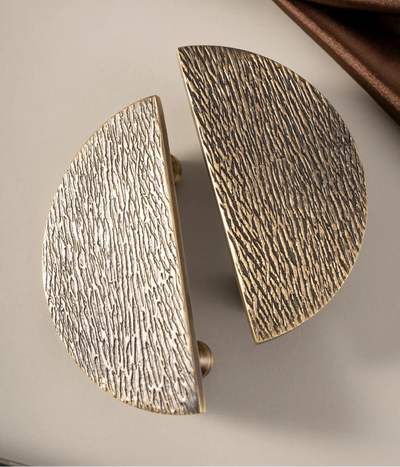 Univers des Poignées Poignée de Meuble Demi-lune Laiton Bronze