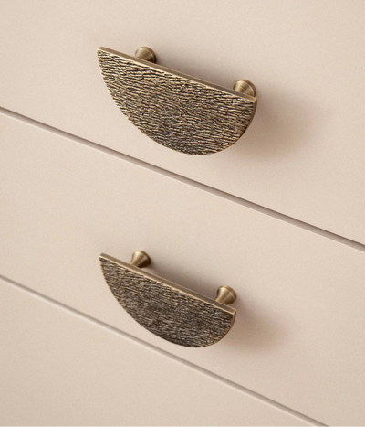 Univers des Poignées Poignée de Meuble Demi-lune Laiton Bronze