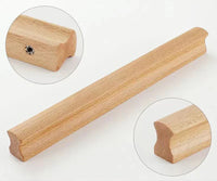 Poignée de Meuble Classique en Bois Naturel, Bouton ou Barre, vue 3