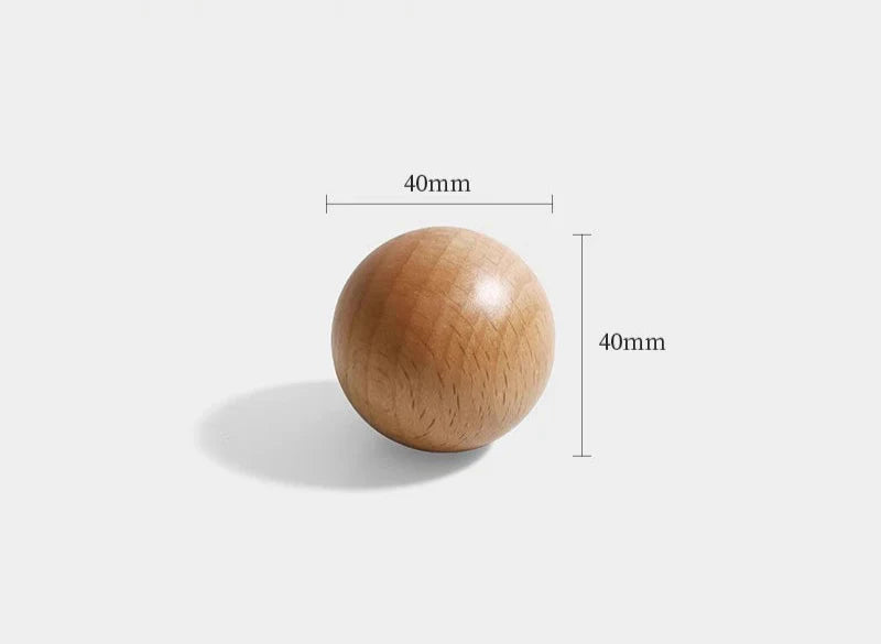 Univers des Poignées Poignée de Meuble en Bois de Hêtre