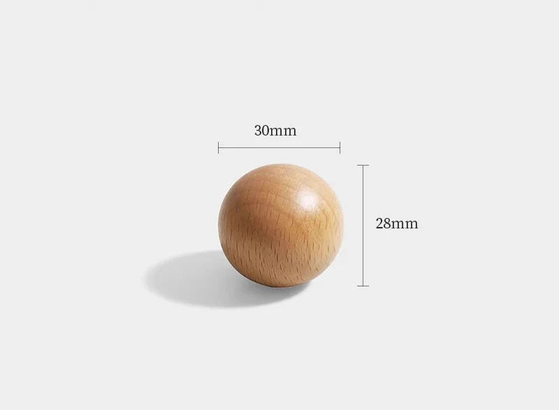 Univers des Poignées Poignée de Meuble en Bois de Hêtre