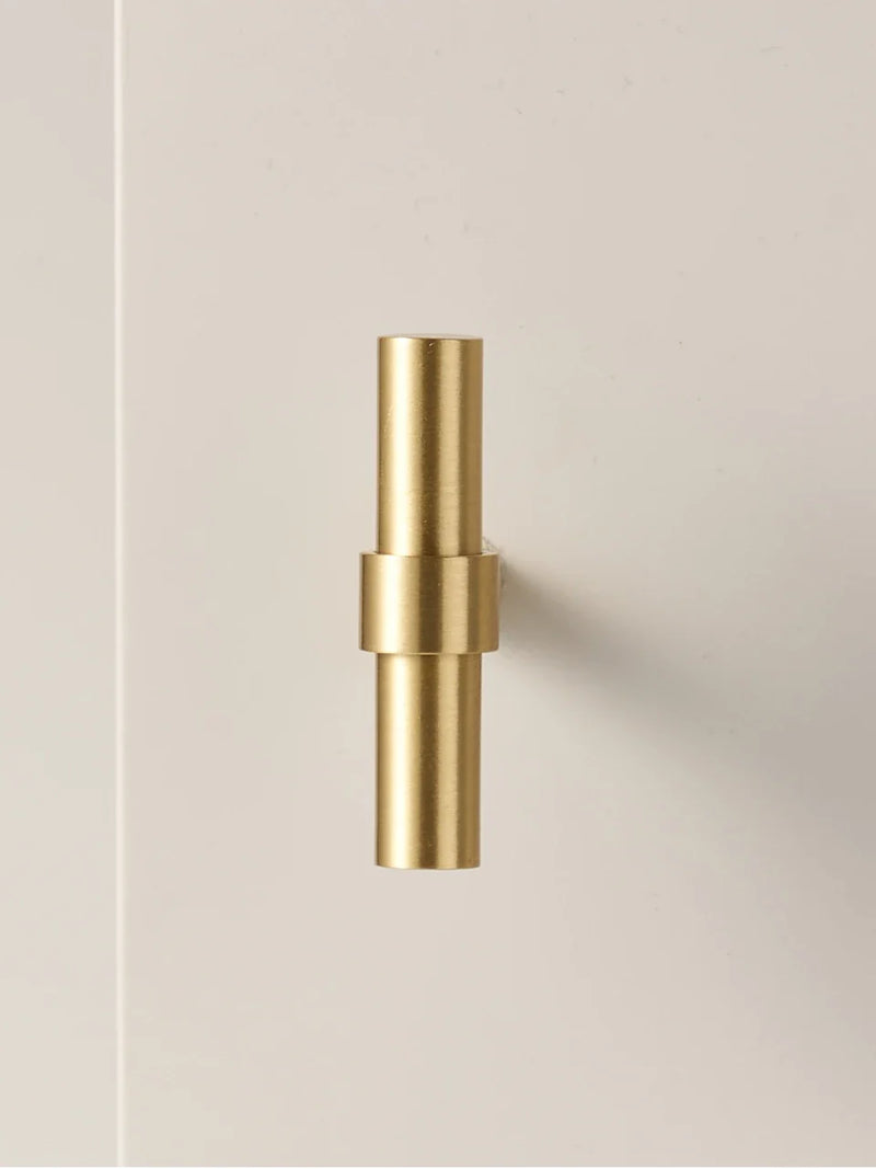 Poignée de Meuble Or Brossé au Design Ultra Plat