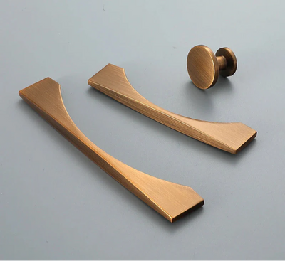 Poignée de Meuble en Bronze Cuivré pour Tiroirs et Placards