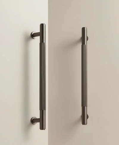 Univers des Poignées Poignée de Meuble Gris Anthracite en Laiton