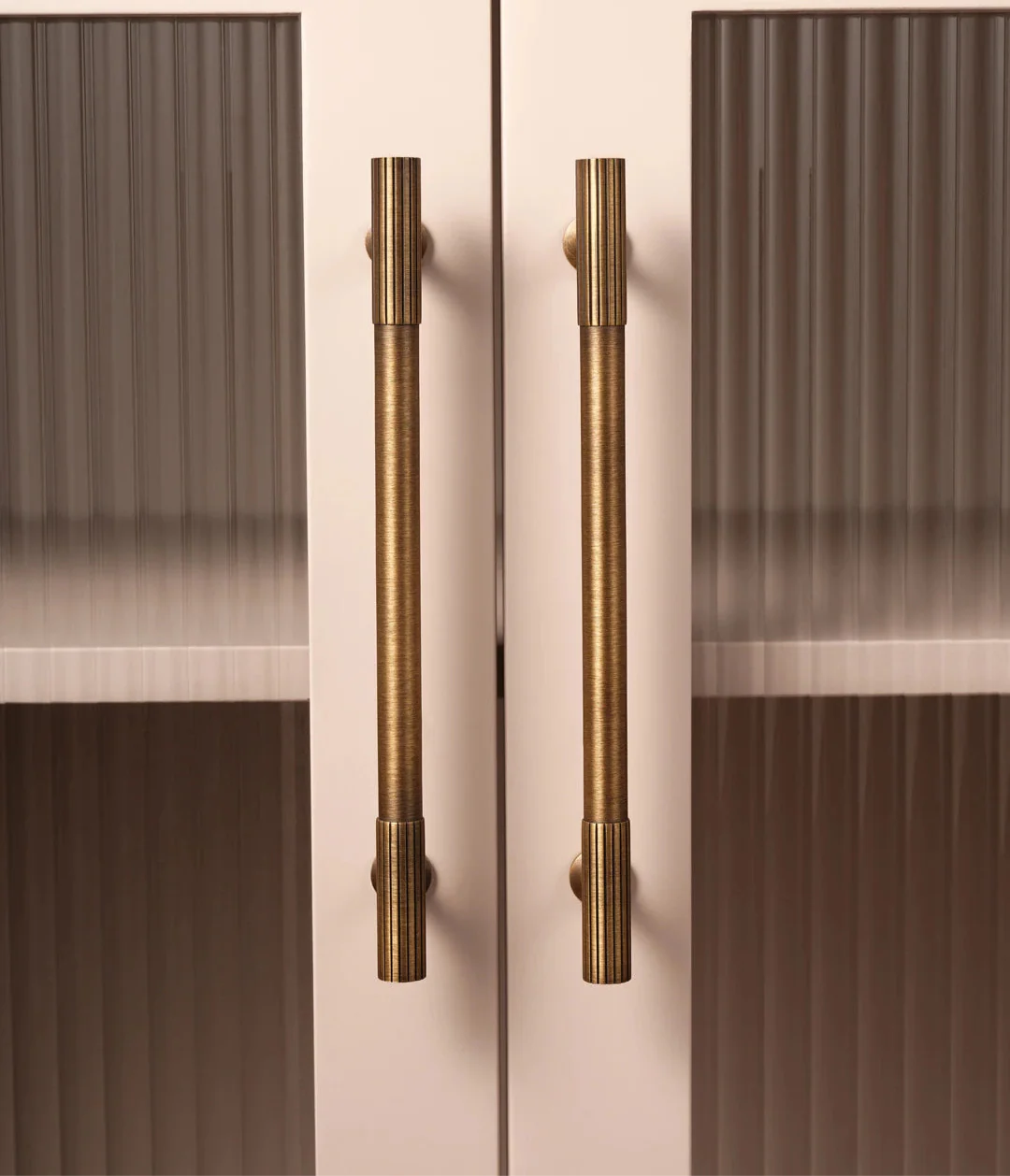 Poignée de Meuble en Laiton, Effet Bronze Antique
