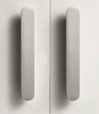 Poignée de Meuble Ultra Plate Argentée