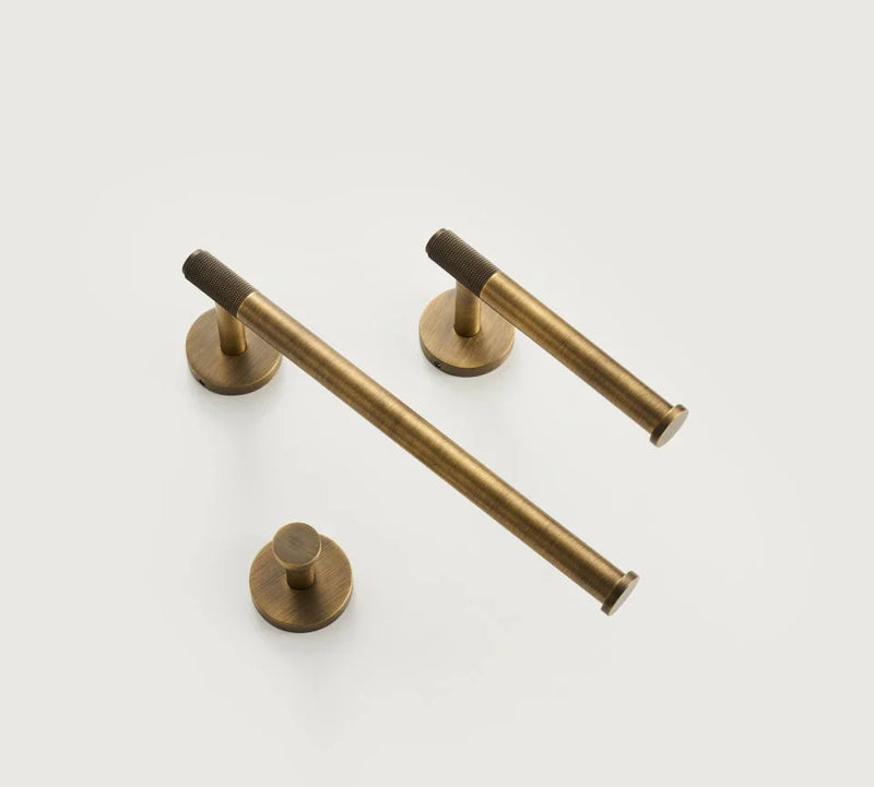 Univers des Poignées Porte-Serviette en Laiton Bronze Brossé