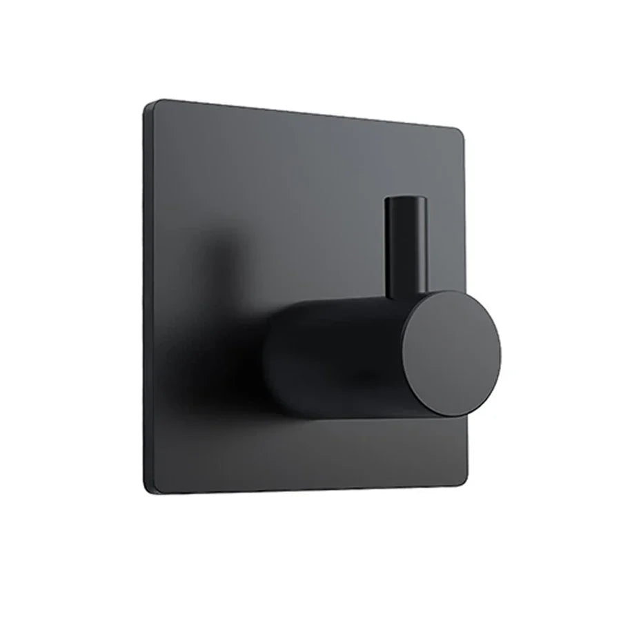 Univers des Poignées Porte-Serviette Mural Aluminium Noir Mat