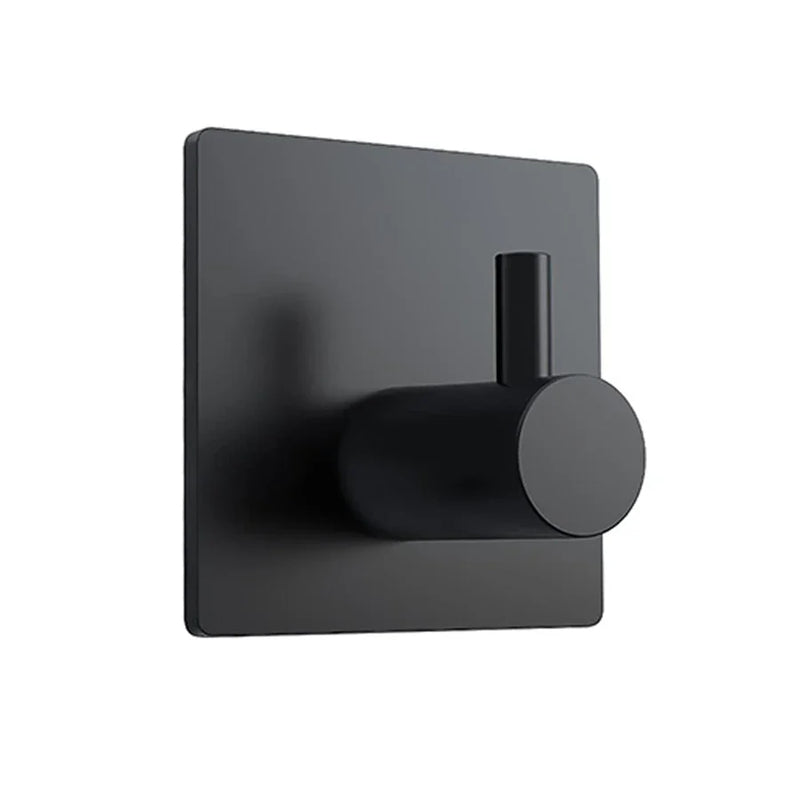 Univers des Poignées Porte-Serviette Mural Aluminium Noir Mat