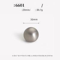 Poignée de Meuble Nickel Brossé, Boutons et Barres, Entraxe 96 à 256 mm, vue 10