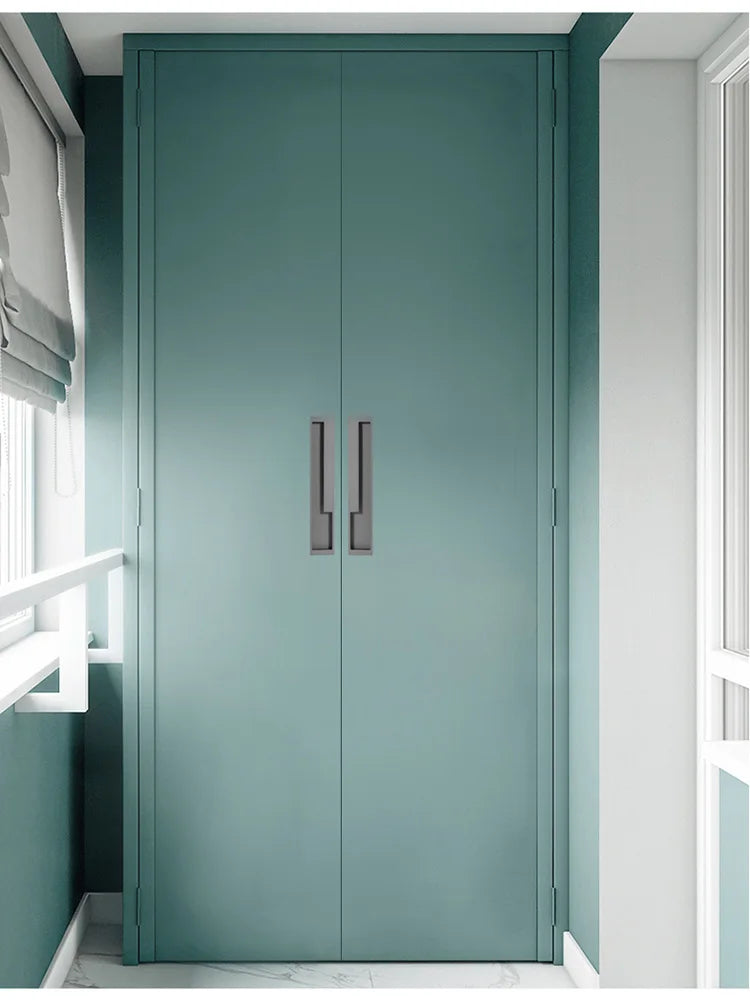 Poignée Cuvette Encastrée en Aluminium Gris pour Porte Coulissante et Tiroir, vue 6