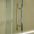 Barre de Tirage en Inox 350 mm pour Porte Vitrée, Bâton de Maréchal