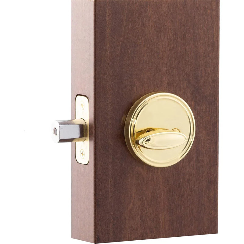Verrou de Porte à Pêne Dormant, Cylindre Simple, Rosace 64 mm, vue 6