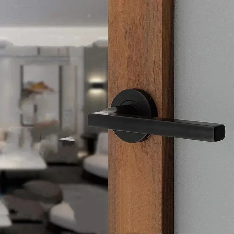 Poignée de Porte Coulissante Inox sur Rosace, Lot de 2, 6 Finitions