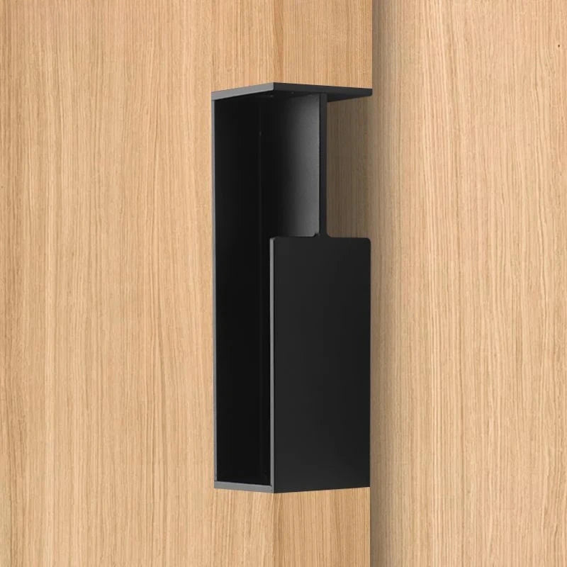 Poignée Cuvette Encastrée pour Porte Coulissante, Aluminium Noir, Blanc, Gris ou Doré, vue 26