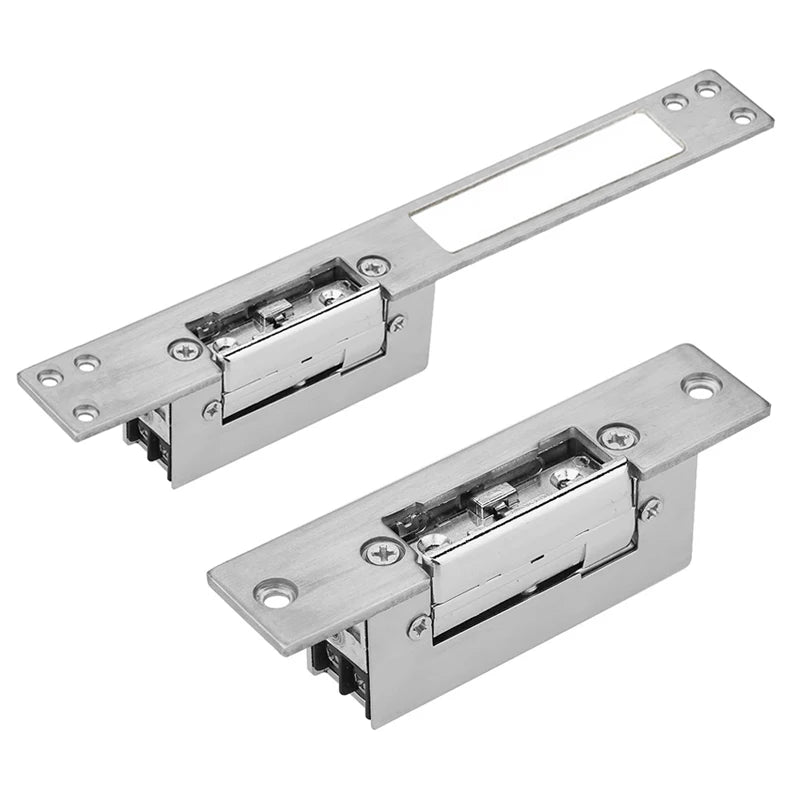 Gâche Électrique en Inox à Émission de Courant, 12 V ou 24 V