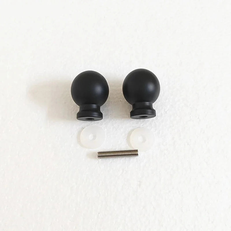 Poignée de Porte de Douche Boule en Aluminium, Simple ou Double Face, 30 ou 50 mm, vue 6