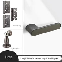 Poignée de Porte Magnétique à Clé, Béquille Carrée ou Ronde, 3 Coloris, vue 14