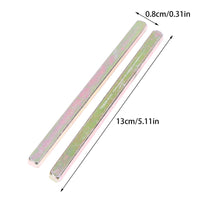 Carré de Poignée de Porte 8 x 8 mm, Lot de 2, de 60 à 160 mm, vue 12